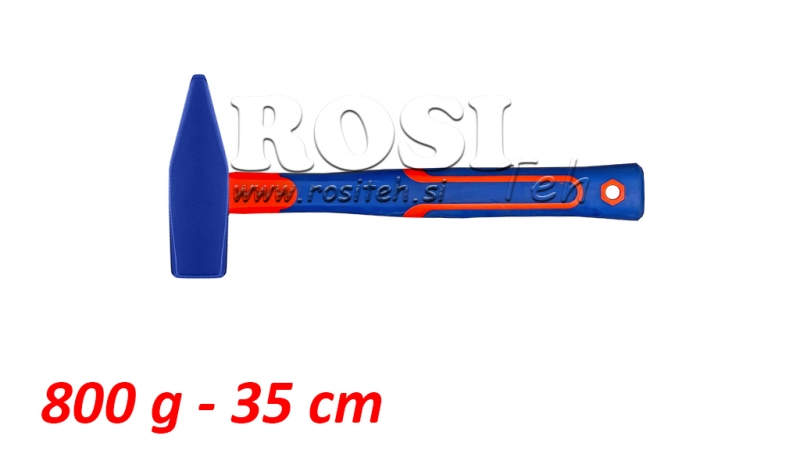 HAMMER MIT CARBONSTIEL - 800 g - 35 cm