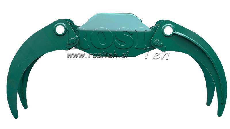 GOZDARSKA KLEŠČA ZA BIOMASO LG2500 kg - 1500 mm