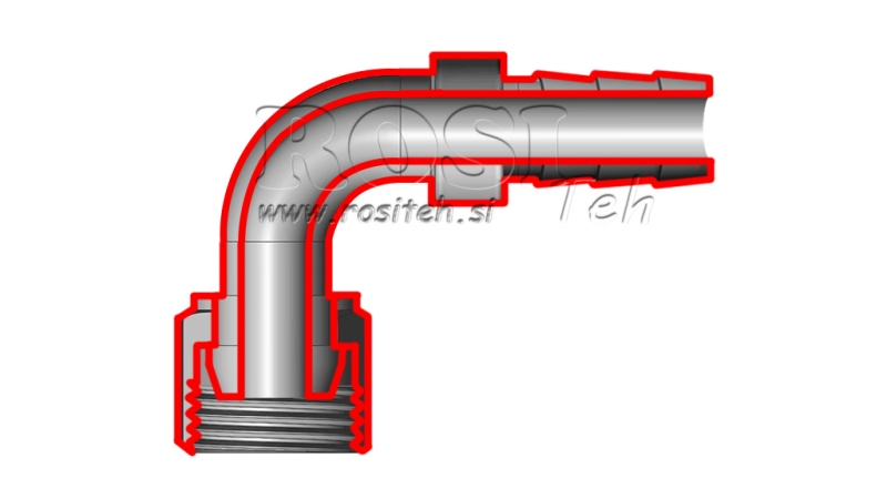 HYDRAULIKANSCHLUSS - WEIBLICH 3/4
