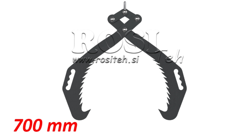 HANDZANGEN FÜR FORSTWESEN GRIPPER HD70 (700 mm) - LACKIERT