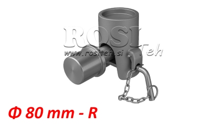 KIPPER KUGEL FÜR PRITSCHE FI80 RECHT 14 TONNEN