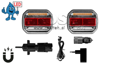 LED-MAGNETLICHT-SET – KABELLOS 12/24 V CANBUS