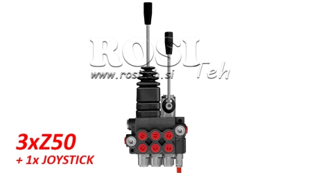 HYD. VENTTIILI 3XP40 + JOYSTICK