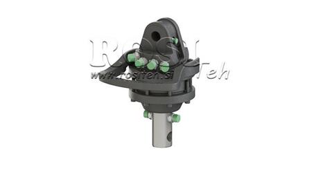 HYDRAULISCHER ROTATOR 3000/1500 KG MIT ACHSE