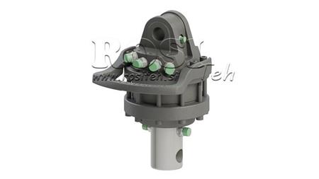HYDRAULISCHER ROTATOR 5500/3250 KG MIT ACHSE