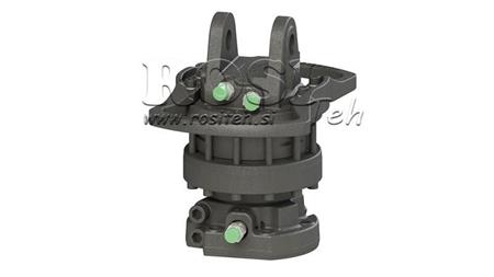 HYDRAULISCHER ROTATOR 10000/5000 KG MIT FLANSCH 2PR