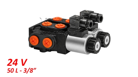 8 wege ventil 3/8 24V - 50lit