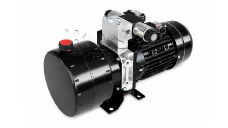 MINI CENTRALE HYDRAULIQUE 230V AC (0.75 kW) - 3.7 cc - 5.2 lit/min - réservoir 4 lit