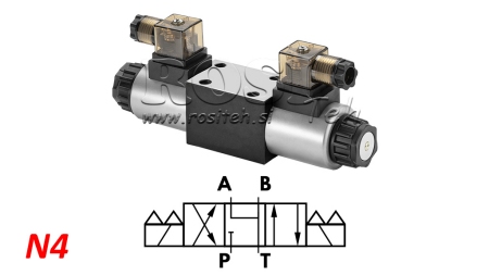 4/3 CETOP 3 - 12/24/230V N6