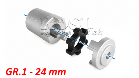 GUMI VMESNIK ND8 (1,1-1,5kW)  24mm/GR1