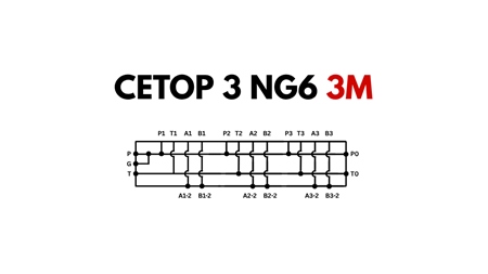 CETOP3 SOCKEL NG6 3M