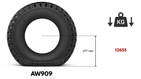 15.0/55-17 ANHÄNGERREIFE AW909 14pl