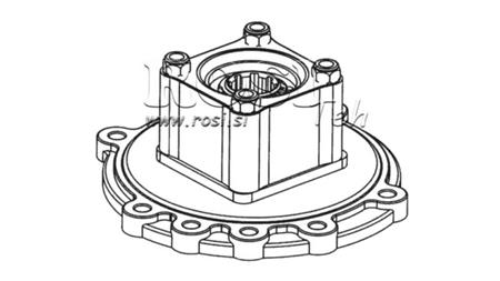 ULOSTULO HYDRAULISILLE PUMPEILLE - MERCEDES G4