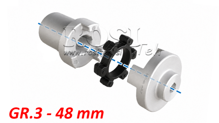 GUMMIKUPPLUNG ND44C (18-22kW)  48mm/GR3
