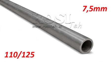 GEHONTE ROHR H9 FÜR HYDRAULIKZYLINDER 110/125 - 7,5mm (1000mm)