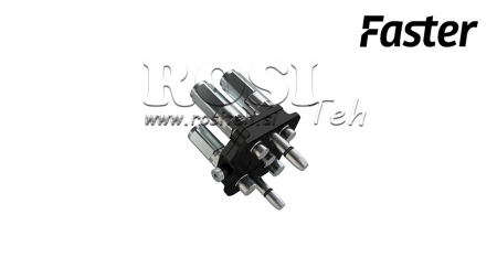 MULTI-FASTER KUPPLUNG 3-WEGE BSP 1/4 MOBILER TEIL
