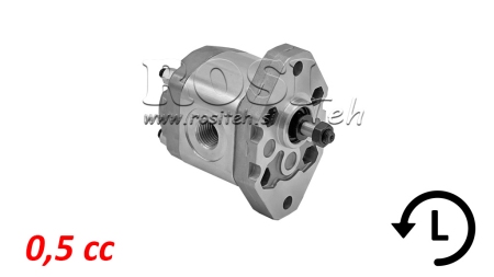POMPE HYDRAULIQUE 00A0.5X032 GR.0 - 0,5cc - GAUCHE
