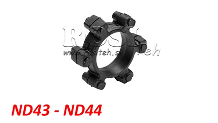 STERNKUPPLUNG FÜR GUMMIEINSATZ ND43-ND44 (104mm)