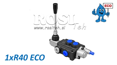 HYDRAULISCHES HANDVENTIL – 1-SEKTIONEN-STEUERVENTIL 1xR40 ECO