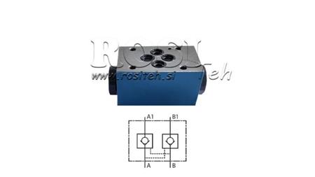 RÜCKSCHLAGVENTIL CETOP 3 (AinB)