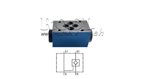 RÜCKSCHLAGVENTIL CETOP 3 (B)