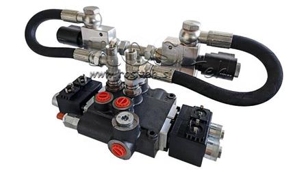 HYDRAULIKVENTIL 2xZ80 12V DC MIT SCHWIMMFUNKTION