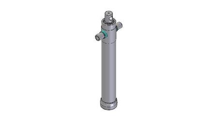 2026F - TELESCOPIC CYLINDER STANDARD/REIKÄ 2 VAIHEITA ISKU 995 HALKAISU 80