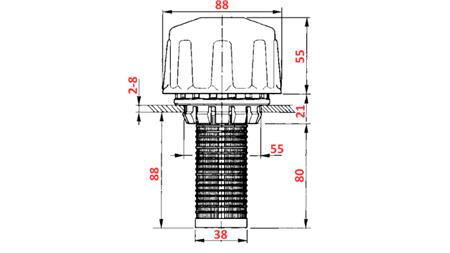 HYDRAULIKFÜLLFILTER PVC GROSS