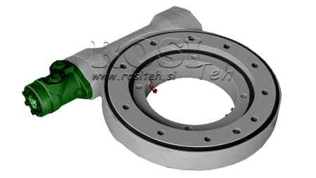 POLŽASTI VRTLJIVI POGON SERIJE WE HP WEA7-47-25H-R