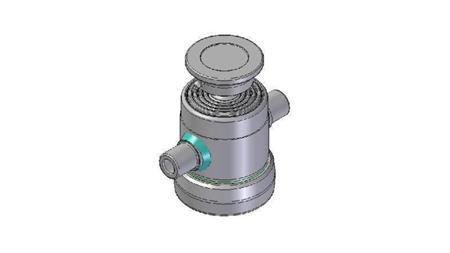3090S -TELESCOPINEN SYLINTERI STANDARD/PALLON 5 VAIHEITA ISKU 500 HALKAISIJA 124
