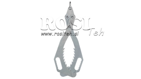 HANDZANGEN FÜR FORSTWESEN GRIPPER HD50 (500mm) - VERZINKT