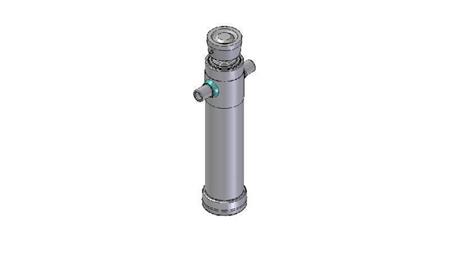4025S - TELESCOPIC CYLINDER STANDARD/BALL 2 STAGES STROKE 895 DIAMETER 106