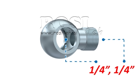 HYDRAULIK AUGENANSCHLUSS 1/4-1/4