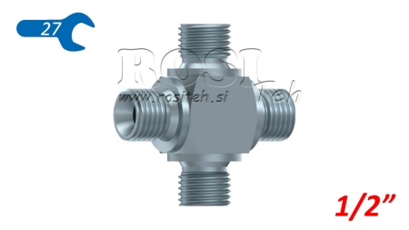 HYDRAULIK T KOM BSP MÄNNLICH KREUZ 1/2