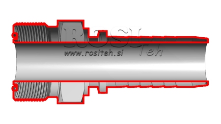 HIDRAVLIČNI PRIKLJUČEK AGORFS MOŠKI DN16-1 -14