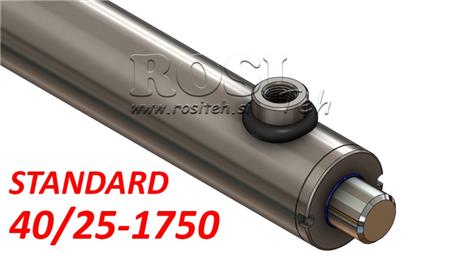 HYDRAULIKZYLINDER STANDARD 40/25-1750