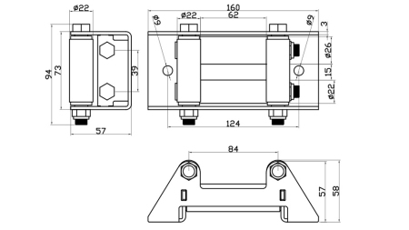SEILROLLENFENSTER FÜR STAHLSEIL (3500) 73x160