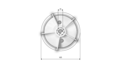 VETERNICA ELEKTROMOTORJA MS 63
