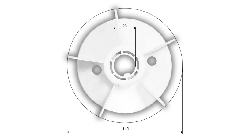 ELEKTROMOTOR WINDMÜHLE MS 100