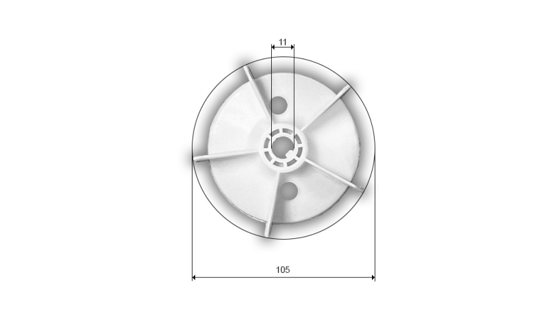 VETERNICA ELEKTROMOTORJA MS 63