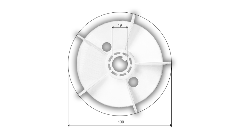 ELEKTROMOTOR WINDMÜHLE MS 80