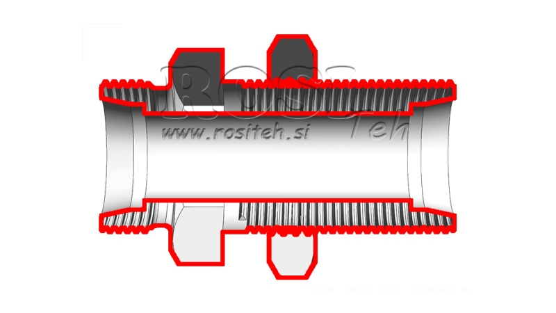 HIDRAVLIČNI PREGRADNI DVOVIJAČNIK (18L) M26x1,5