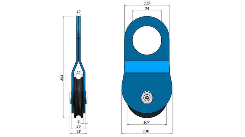 UMLENKROLLE 10T