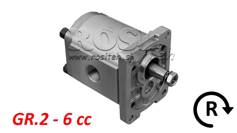 HYDRAULIK PUMPE GR.2 6 CC RECHTS - GEWINDE