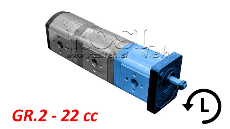 HYDRAULIK PUMPE 20A22X067 FRONT GR.2 22 CC LINKS