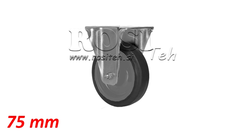 RAD 75mm MIT FESTEM FUSSBODEN