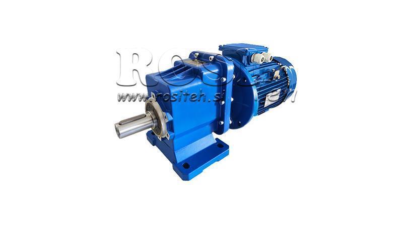 3Vaihe 1.5kW-SÄHKÖMOOTTORI ERC03 VÄHENTIMELLÄ MS90 56rpm