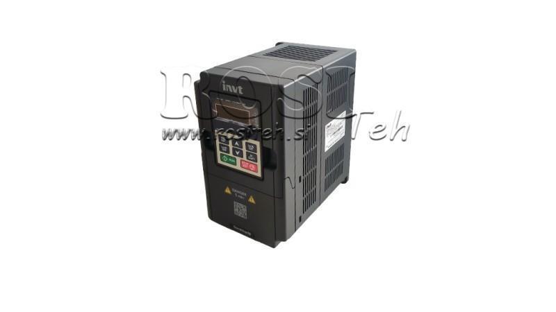 FREQUENZWANDLER-UMRICHTER 3Phasen 1.5kW GD10-1R5G-4-B