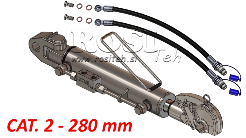 HYDRAULISCHER SPECIAL OBERLENKER - CAT. 2 - 63/35-280 (45 - 95 HP)((25,4 - gr.2))
