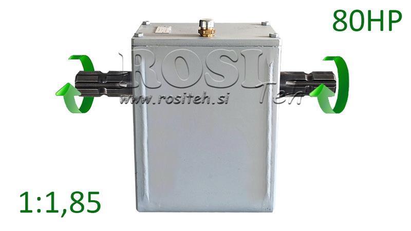 TRAHTORIN VÄHENTÄJÄ - 1:1.85 (80HP-60kW) MIES-MIES